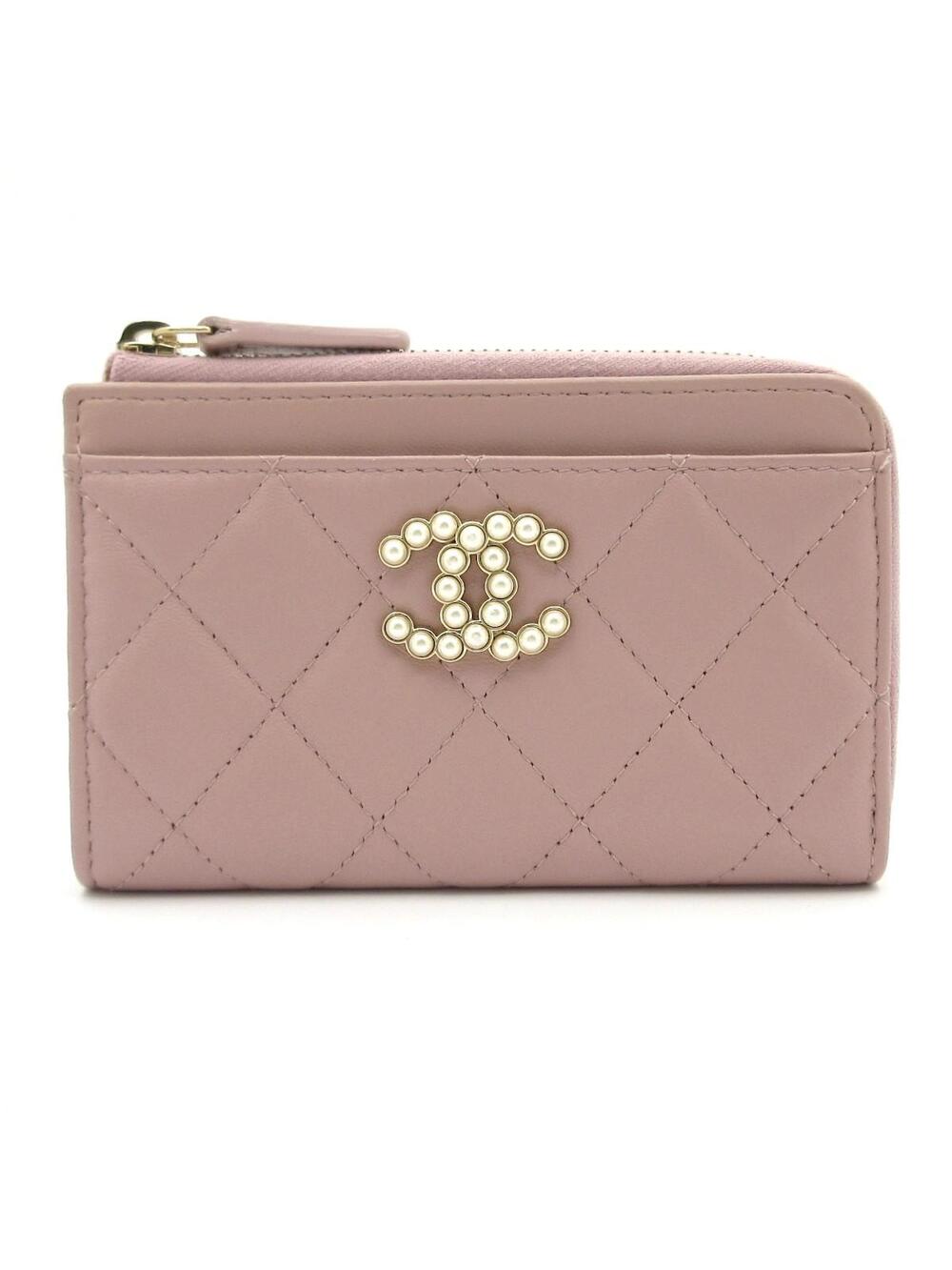 Chanel Matelasse Pink White Lambskin #366498C11B